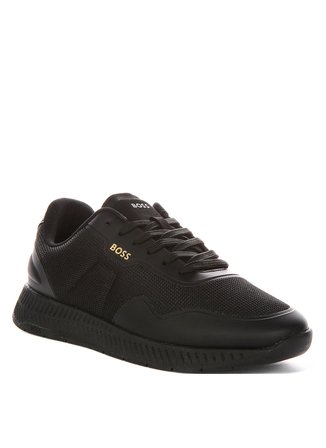 BOSS Siyah Erkek Sneaker Titanium_Runn_trtxpu 10280141 01