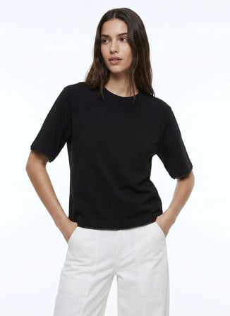 BOSS Siyah Kadın T-Shirt 50565191