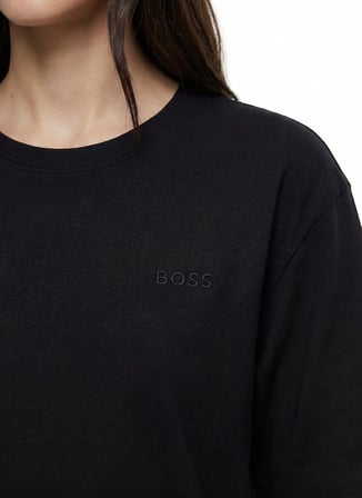 BOSS Siyah Kadın T-Shirt 50565191