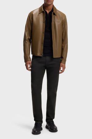 Boss Slim Fit Normal Bel Düz Paça Pantolon Erkek PANTOLON 50560463 001 SİYAH