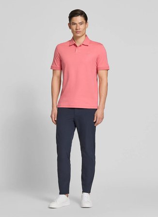 BOSS Pembe Erkek Regular Fit Polo T-Shirt Pe_Interlock_50560372