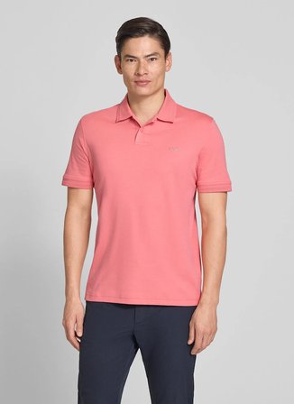 BOSS Pembe Erkek Regular Fit Polo T-Shirt Pe_Interlock_50560372
