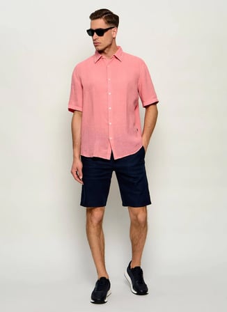 BOSS Pembe Erkek Regular Fit Gömlek Rash_2_M_50560372