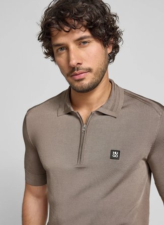 Hugo Kahverengi Erkek Regular Fit Kazak 50542750 Sayfong-4