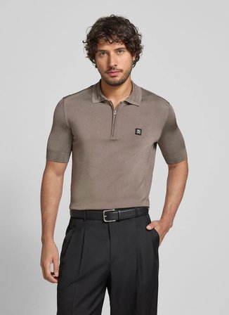 Hugo Kahverengi Erkek Regular Fit Kazak 50542750 Sayfong-4