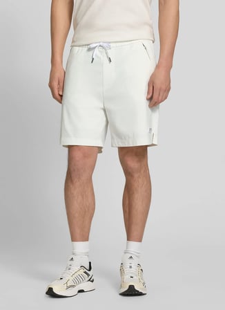 BOSS Ekru Erkek Sweat Şort Fisher_Shorts_50560372