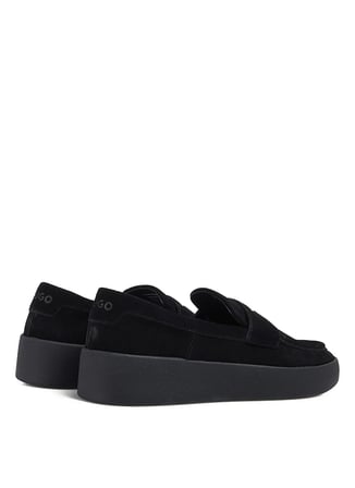 Hugo Siyah Erkek Loafer