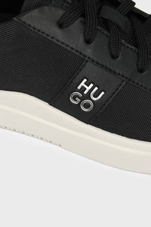 Hugo Logolu Sneaker Ayakkabı Erkek AYAKKABI 50567950 006 SİYAH