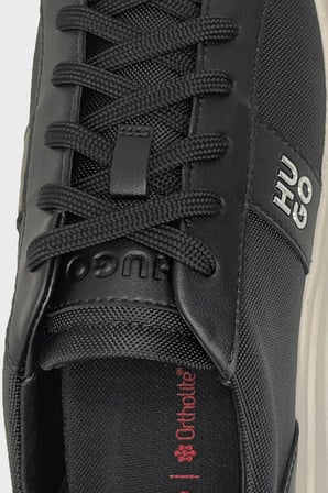 Hugo Logolu Sneaker Ayakkabı Erkek AYAKKABI 50567950 006 SİYAH