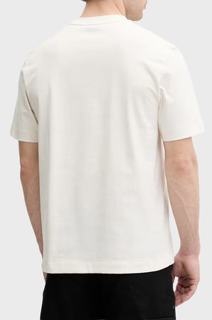 Boss % 100 Pamuk Regular Fit Bisiklet Yaka T Shirt Erkek T SHİRT 50565044 118 BEJ