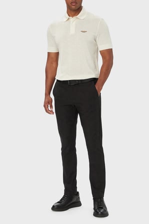 Boss Logolu % 100 Pamuk Regular Fit Düğmeli Polo Erkek POLO 50565174 118 BEJ