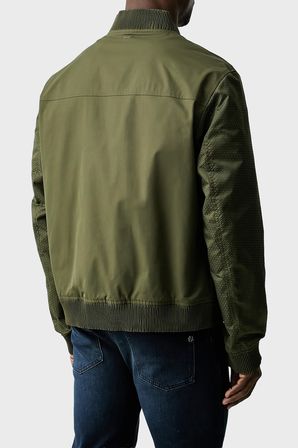Boss Su İtici Relaxed Fit Düğmeli Mont Erkek MONT 50564412 347 HAKİ