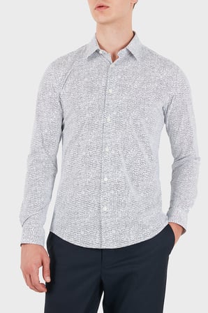 Boss Klasik Yaka Uzun Kollu Slim Fit Gömlek Erkek GÖMLEK 50567337 001 SİYAH