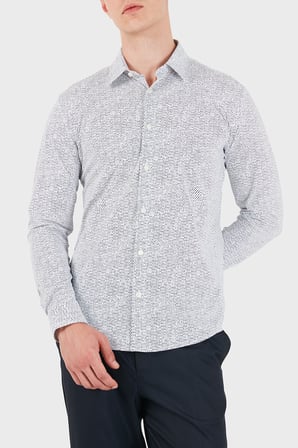 Boss Klasik Yaka Uzun Kollu Slim Fit Gömlek Erkek GÖMLEK 50567337 001 SİYAH