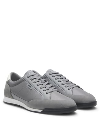 BOSS Gri Erkek Sneaker Nitan_Lowp_sdbnyp 10263136 01