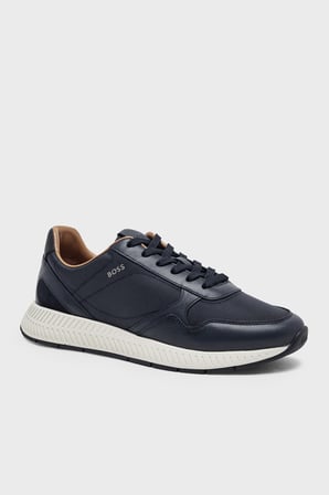 Boss Logolu Sneaker Ayakkabı Erkek AYAKKABI 50568757 401 LACİVERT