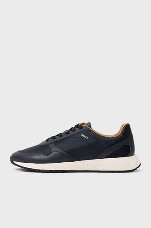 Boss Logolu Sneaker Ayakkabı Erkek AYAKKABI 50568757 401 LACİVERT