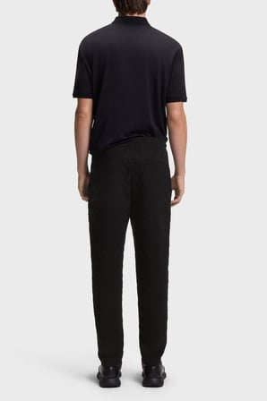 Boss Pamuklu Logolu Regular Fit Jogger Pantolon Erkek PANTOLON 50569945 001 SİYAH