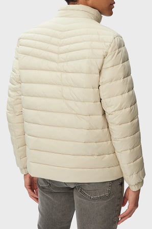 Boss Kapitoneli Regular Fit Dik Yaka Mont Erkek MONT 50549252 271 BEJ