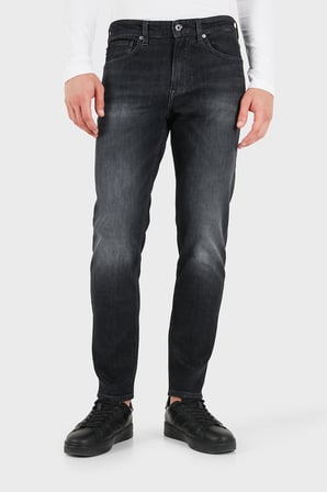 Boss Pamuklu Slim Fit Dar Paça Jeans Erkek KOT PANTOLON 50565988 025 KOYU ANTRASİT
