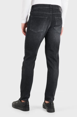 Boss Pamuklu Slim Fit Dar Paça Jeans Erkek KOT PANTOLON 50565988 025 KOYU ANTRASİT
