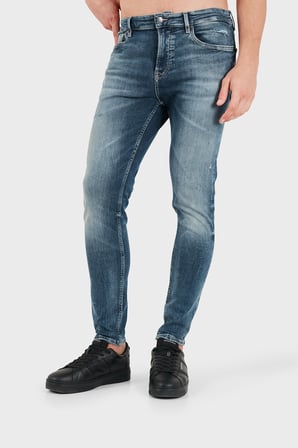 Boss Pamuklu Slim Fit Dar Paça Jeans Erkek KOT PANTOLON 50566096 436 LACİVERT