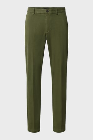 Boss Pamuklu Slim Fit Normal Bel Düz Paça Pantolon Erkek PANTOLON 50543312 347 HAKİ