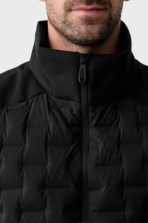 Boss Kapitoneli Regular Fit Dik Yaka Şişme Yelek Erkek YELEK 50561386 001 SİYAH