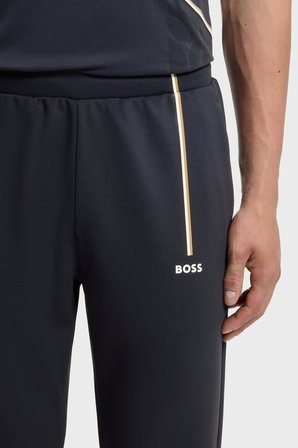 Boss Logolu Regular Fit Lastikli Bel Pantolon Erkek PANTOLON 50563330 402 LACİVERT