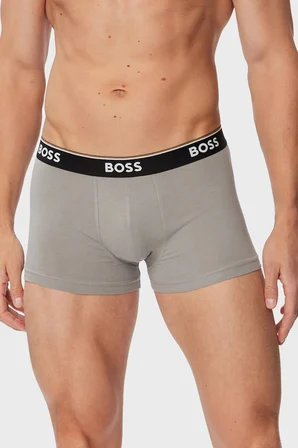 Boss Logolu 3 Pack Boxer Erkek BOXER 50554443 024 SİYAH