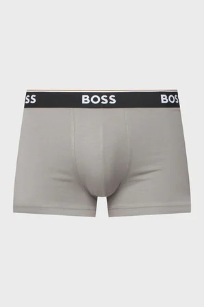 Boss Logolu 3 Pack Boxer Erkek BOXER 50554443 024 SİYAH