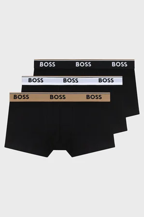 Boss Pamuklu 3 Pack Boxer Erkek BOXER 50554693 009 SİYAH