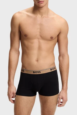 Boss Pamuklu 3 Pack Boxer Erkek BOXER 50554693 009 SİYAH
