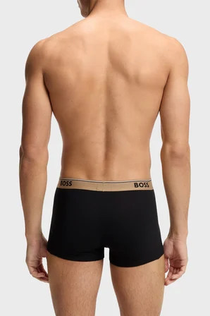 Boss Pamuklu 3 Pack Boxer Erkek BOXER 50554693 009 SİYAH