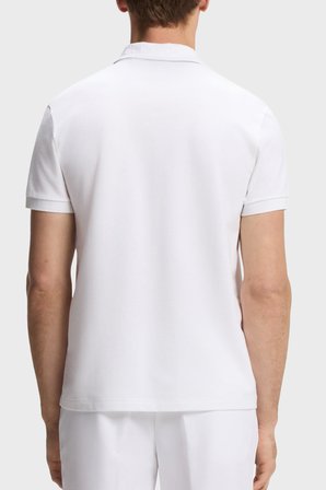 Boss Pamuklu Regular Fit Düğmeli Polo Erkek POLO 50564779 100 BEYAZ