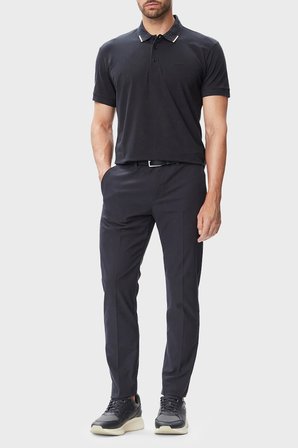 Boss Pamuklu Regular Fit Düğmeli Polo Erkek POLO 50564779 402 LACİVERT