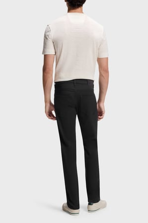 Boss Slim Fit Normal Bel Düz Paça Jeans Erkek KOT PANTOLON 50556583 001 SİYAH
