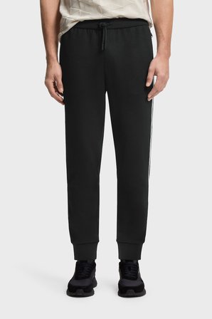 Boss Jakarlı Relaxed Fit Lastikli Paça Pantolon Erkek PANTOLON 50566815 001 SİYAH