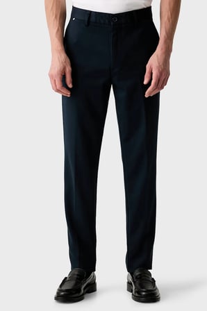 Boss Slim Fit Normal Bel Düz Paça Pantolon Erkek PANTOLON 50564345 404 LACİVERT