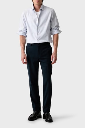 Boss Slim Fit Normal Bel Düz Paça Pantolon Erkek PANTOLON 50564345 404 LACİVERT