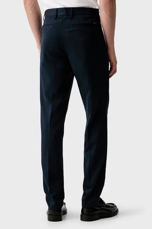 Boss Slim Fit Normal Bel Düz Paça Pantolon Erkek PANTOLON 50564345 404 LACİVERT