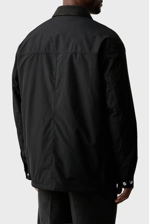 Boss Relaxed Fit Klasik Yaka Su Geçirmez Astarlı Mont Erkek MONT 50564626 001 SİYAH