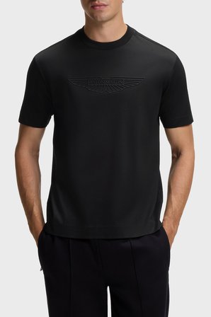 Boss % 100 Pamuk Regular Fit Bisiklet Yaka T Shirt Erkek T SHİRT 50565042 001 SİYAH