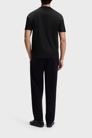 Boss % 100 Pamuk Regular Fit Bisiklet Yaka T Shirt Erkek T SHİRT 50565042 001 SİYAH