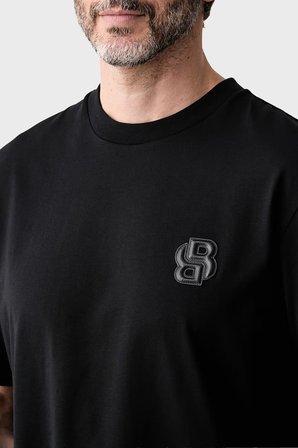 Boss % 100 Pamuk Regular Fit Bisiklet Yaka T Shirt Erkek T SHİRT 50565044 001 SİYAH