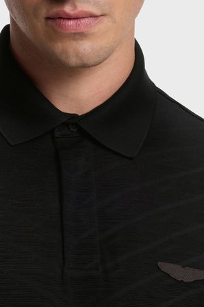 Boss % 100 Pamuk Regular Fit Düğmeli Polo Erkek POLO 50565174 001 SİYAH