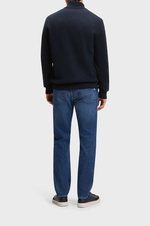 Boss Regular Fit Kolej Yaka Fermuarlı Hırka Erkek HIRKA 50565508 404 LACİVERT
