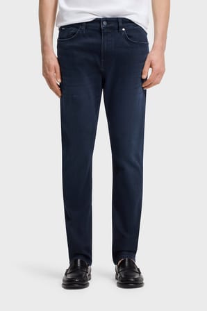 Boss Pamuk Karışımlı Slim Fit Normal Bel Jeans Erkek KOT PANTOLON 50566914 403 LACİVERT