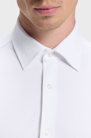 Boss Slim Fit Klasik Yaka Uzun Kollu Gömlek Erkek GÖMLEK 50567206 100 BEYAZ