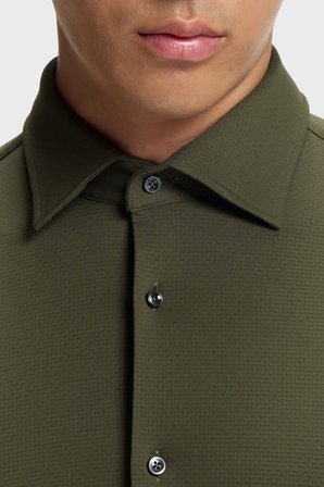 Boss Slim Fit Klasik Yaka Uzun Kollu Gömlek Erkek GÖMLEK 50567206 347 HAKİ